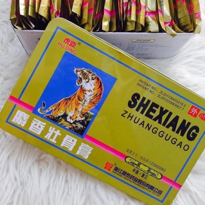 Combo 10 gói cao dán con cọp hổ (1 gói 4 miếng x 10)