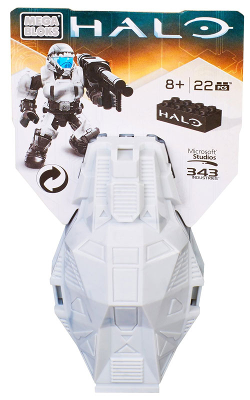Mega Bloks Halo Metallic Arctic ODST - Bộ xếp hình Mega Bloks