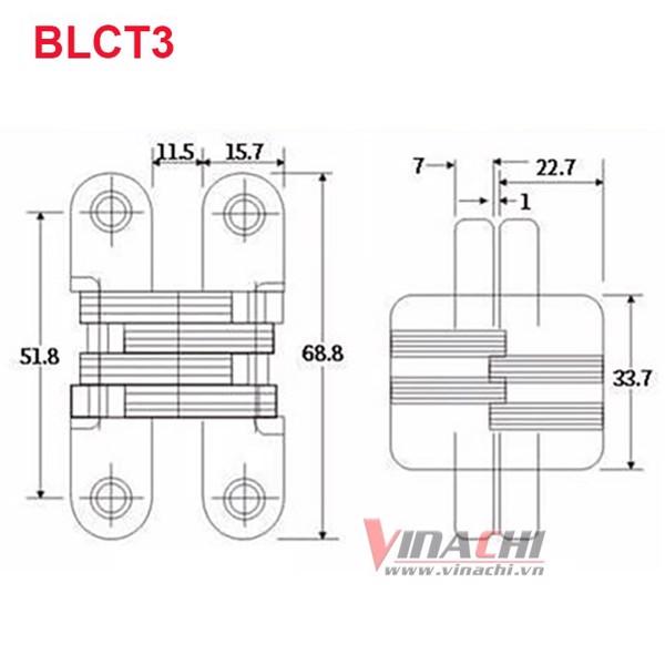 Bản lề chữ thập CHỢ TRỜI HN