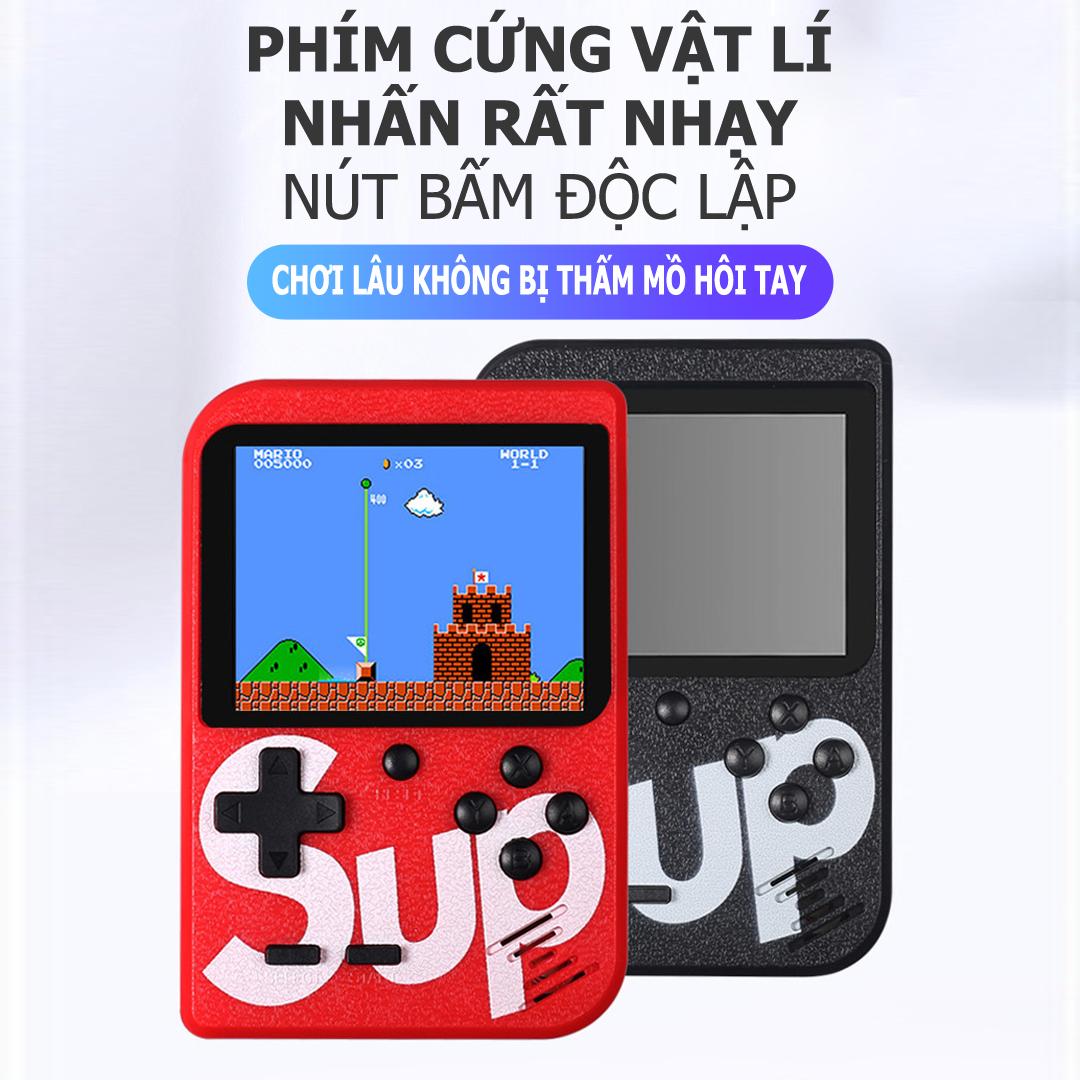 MÁY CHƠI GAME 4 NÚT CẦM TAY SUP GAME BOX 400 IN 1 PLUS