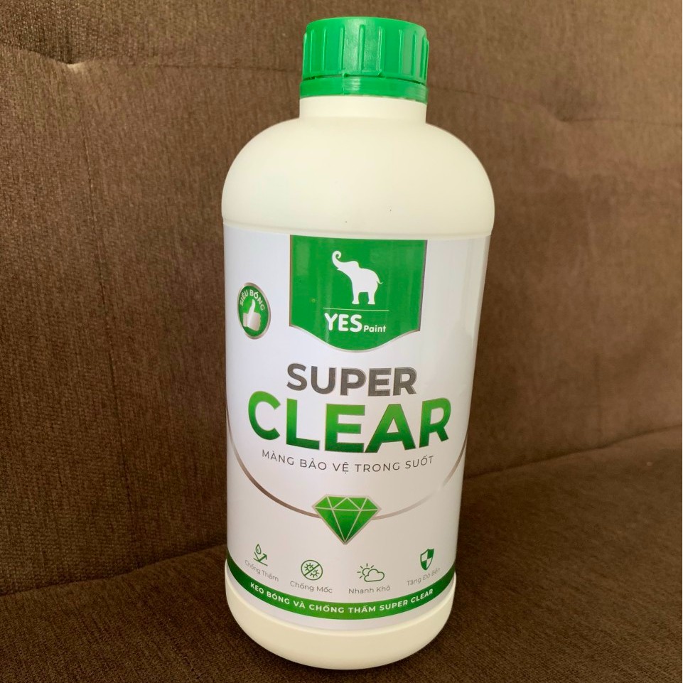 Keo siêu bóng chống thấm super clear