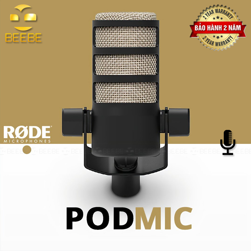 Rode PodMic Cardioid Dynamic Podcasting Microphone