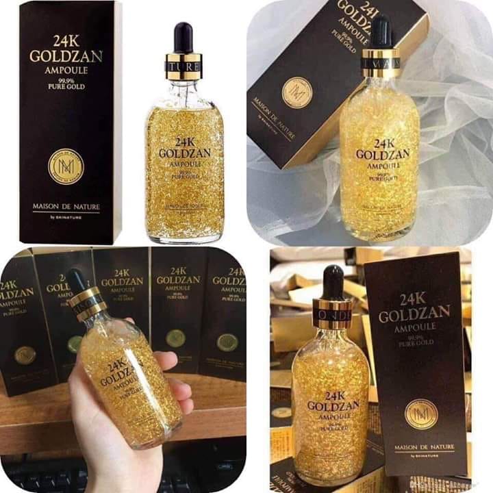 [HCM]SERUM VÀNG 24K- VÀNG TAN TRÊN DA - 100ml
