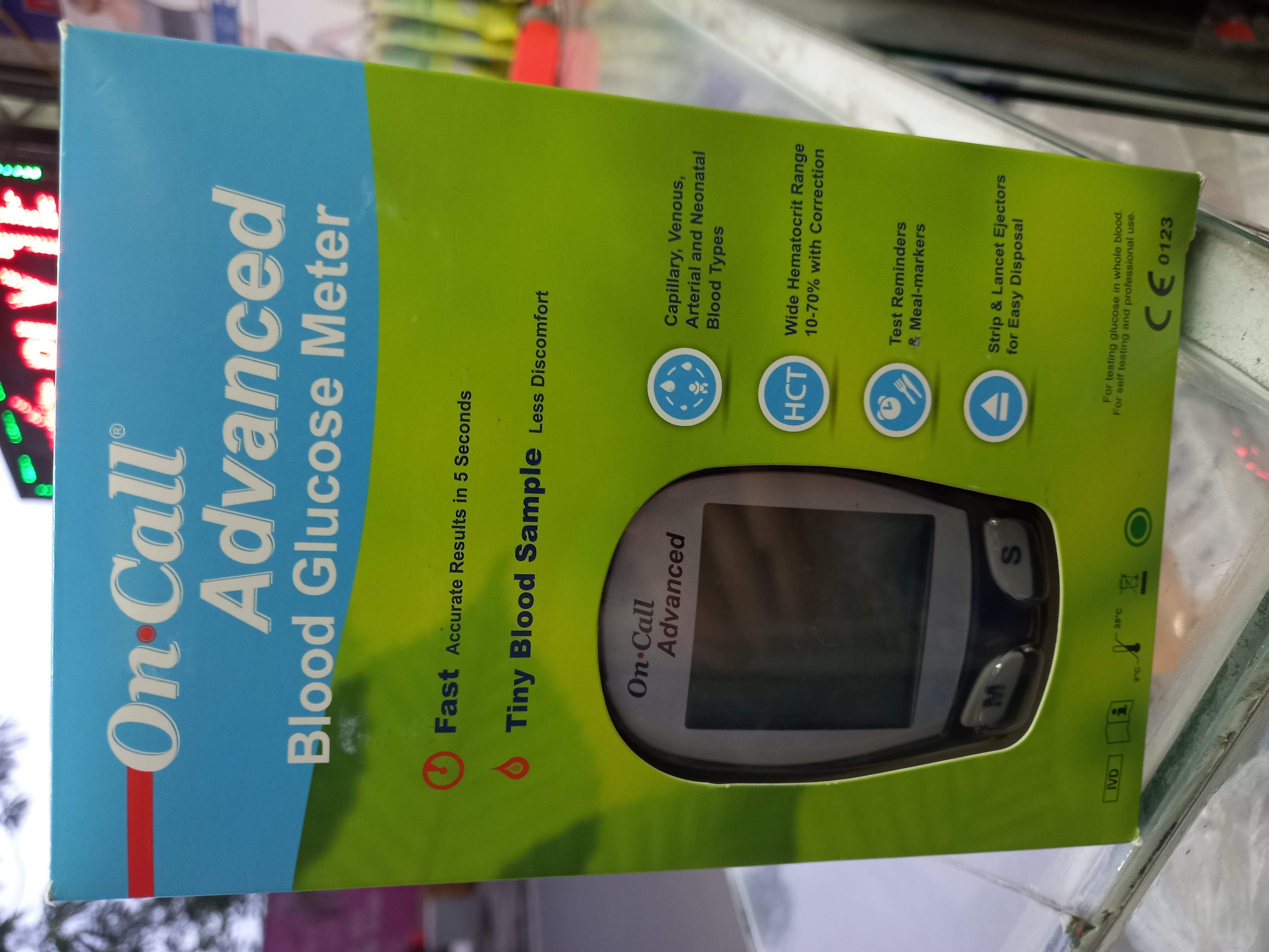 Que thử đường huyết On-Call Advanced (hộp 25 que)