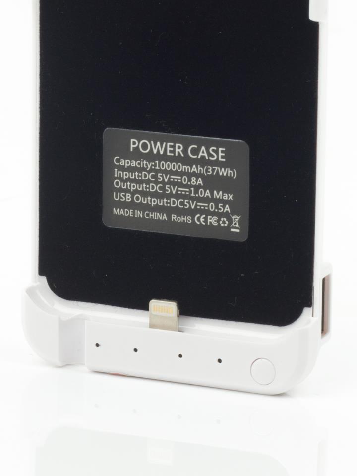 Ốp lưng kiêm pin sạc dự phòng cho iPhone 6 / 6S / 7 (10.000 mAh)