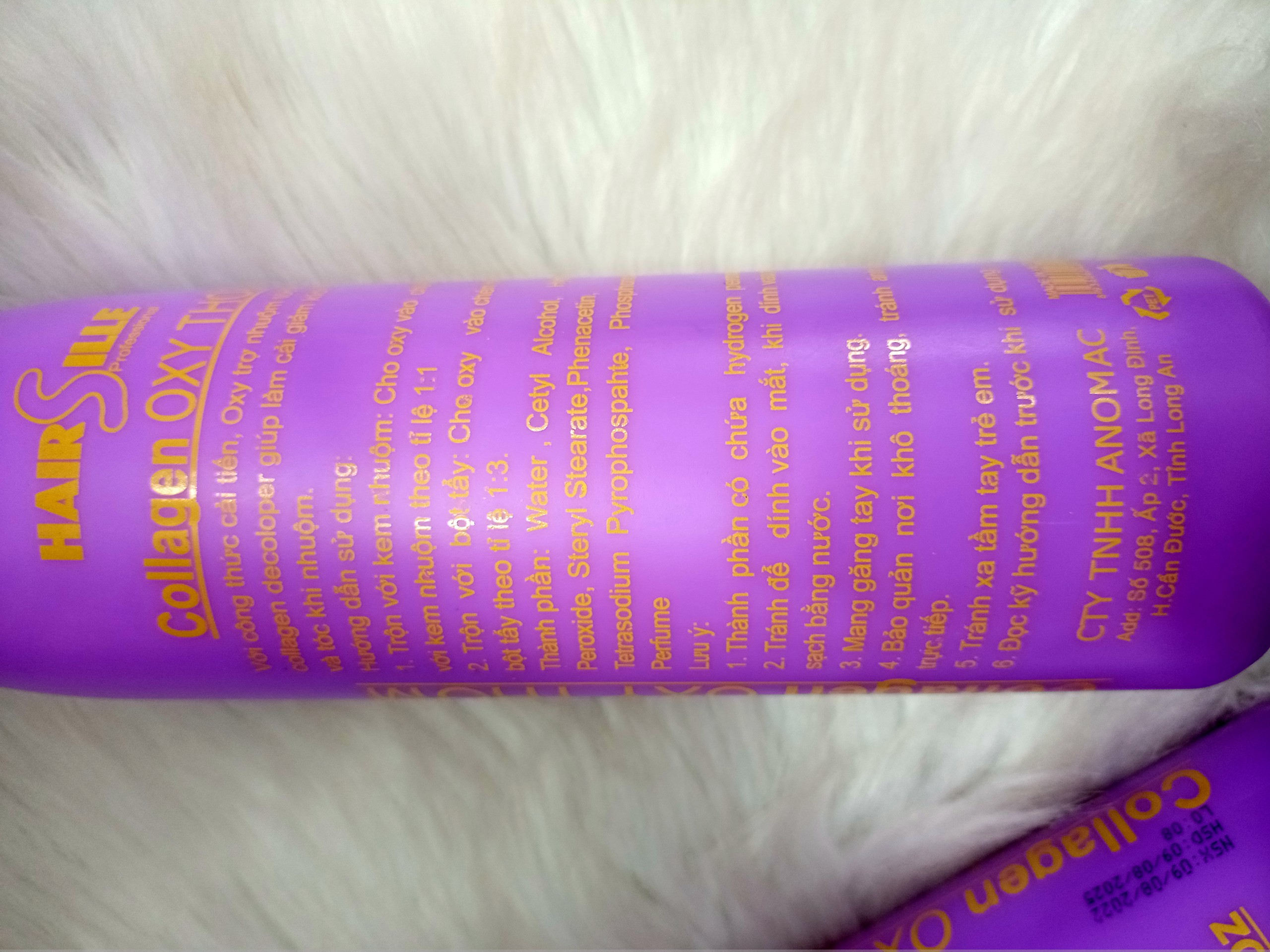 Oxy thơm trợ nhuộm Hair Sille 900ml
