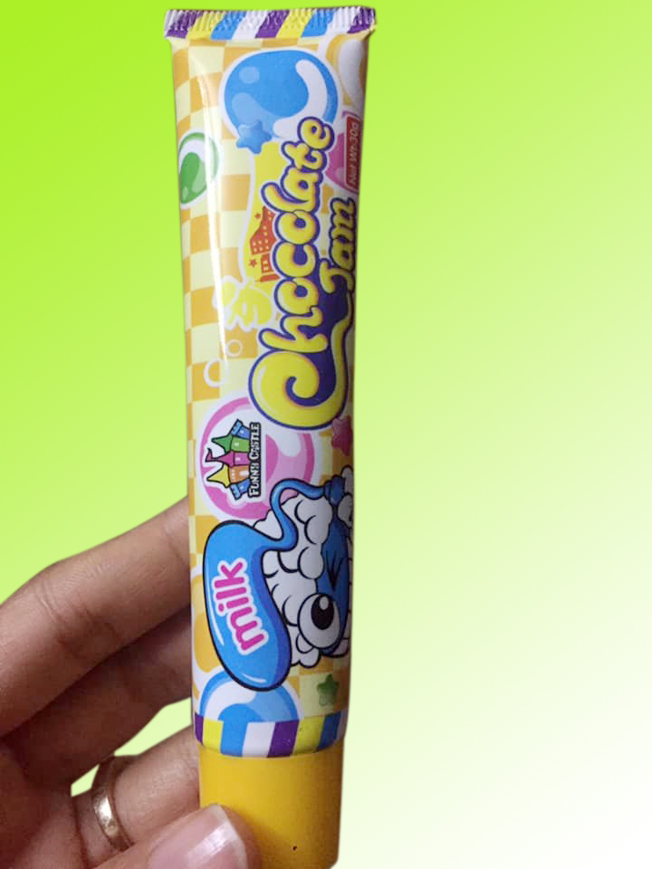 Tuýp kẹo kem đánh răng vị socola