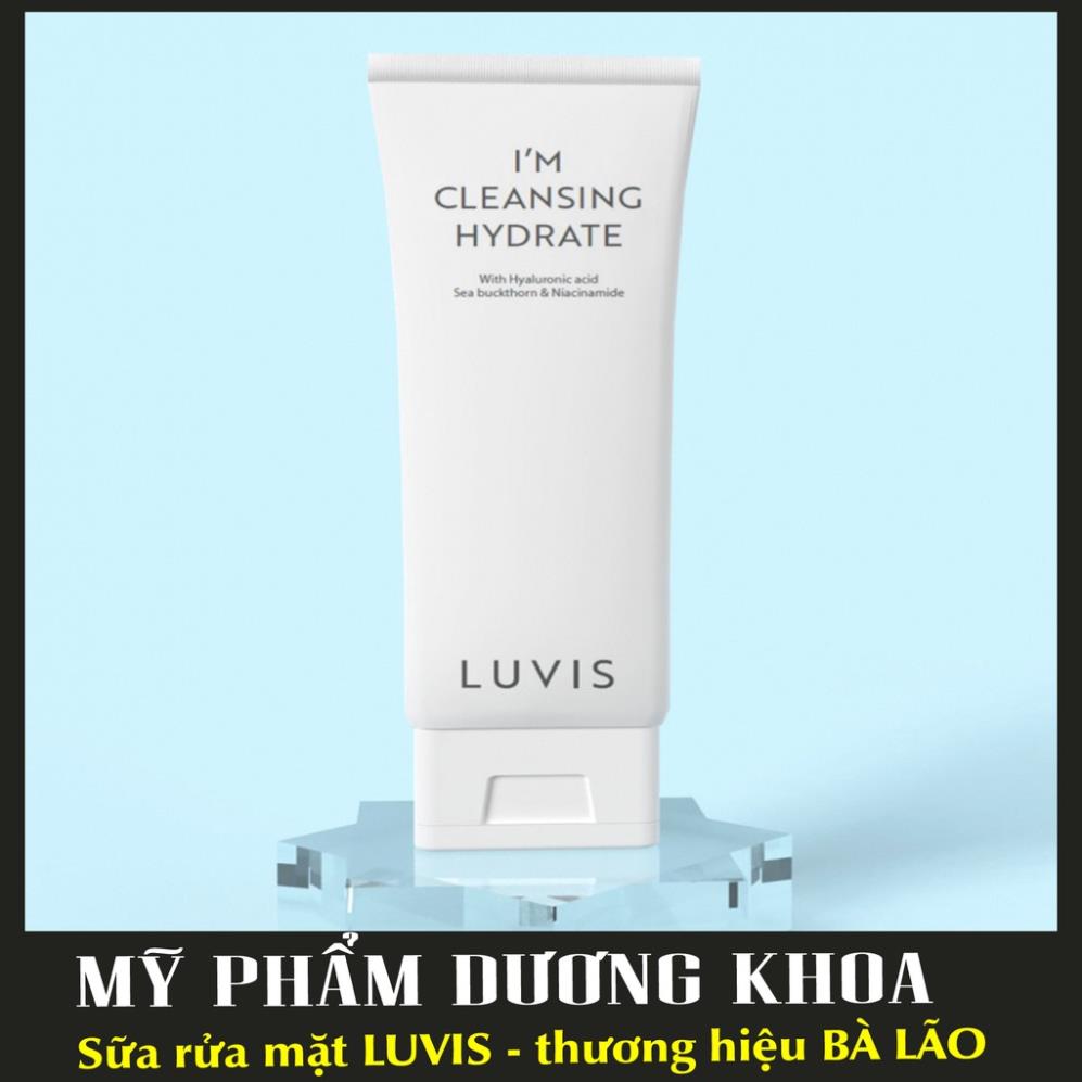 Tặng tẩy trang Luvis - Sửa rửa mặt LUVIS hắc mai biển giảm mụn