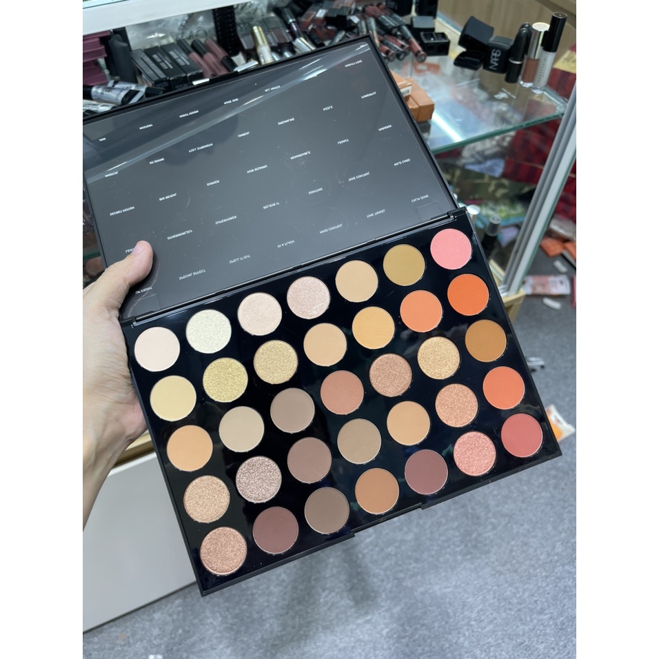 [BAO BÌ MỚI 2022 - BILL US] Bảng mắt 35 màu MORPHE 350 eyeshadow palette