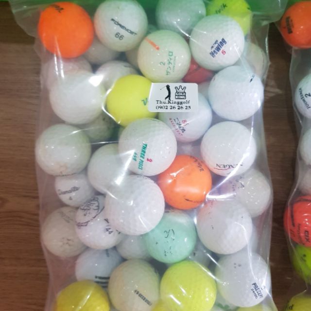 Bóng Golf Cũ Tổng Hợp Set 20 Quả