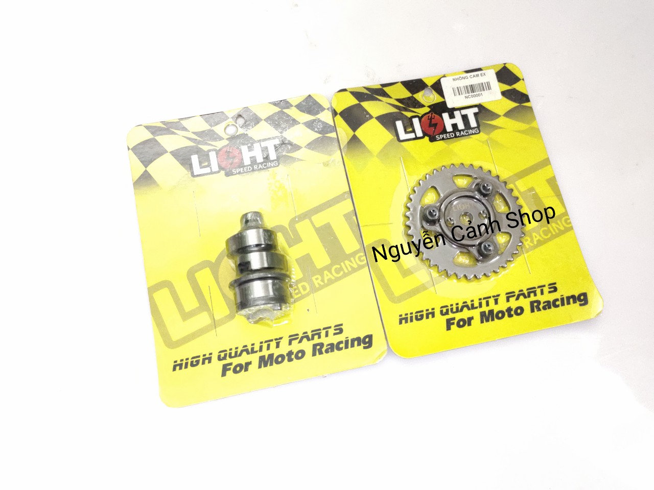 cốt cam nhông cam exciter light speed racing