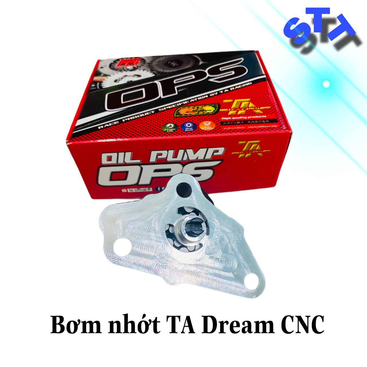 Bơm Nhớt CNC TA Dream Wave lắp như zin