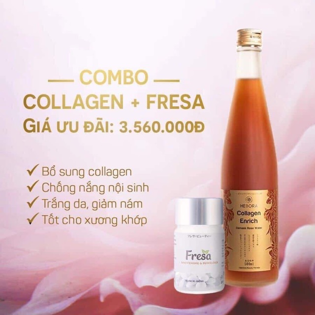 [HCM]Hebora Collagen Enrich Nước Uống Đẹp Da Nhật (Inbox Giá Sỉ Tốt)