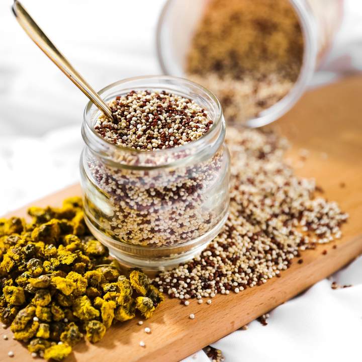 Hạt Diêm Mạch 3 Màu DK Harvest nhập khẩu Úc - Hộp 300g - diêm mạch đỏ, diêm mạch trắng, diêm mạch đen, mix quinoa, hạt diêm mạch úc - Hình ảnh 9