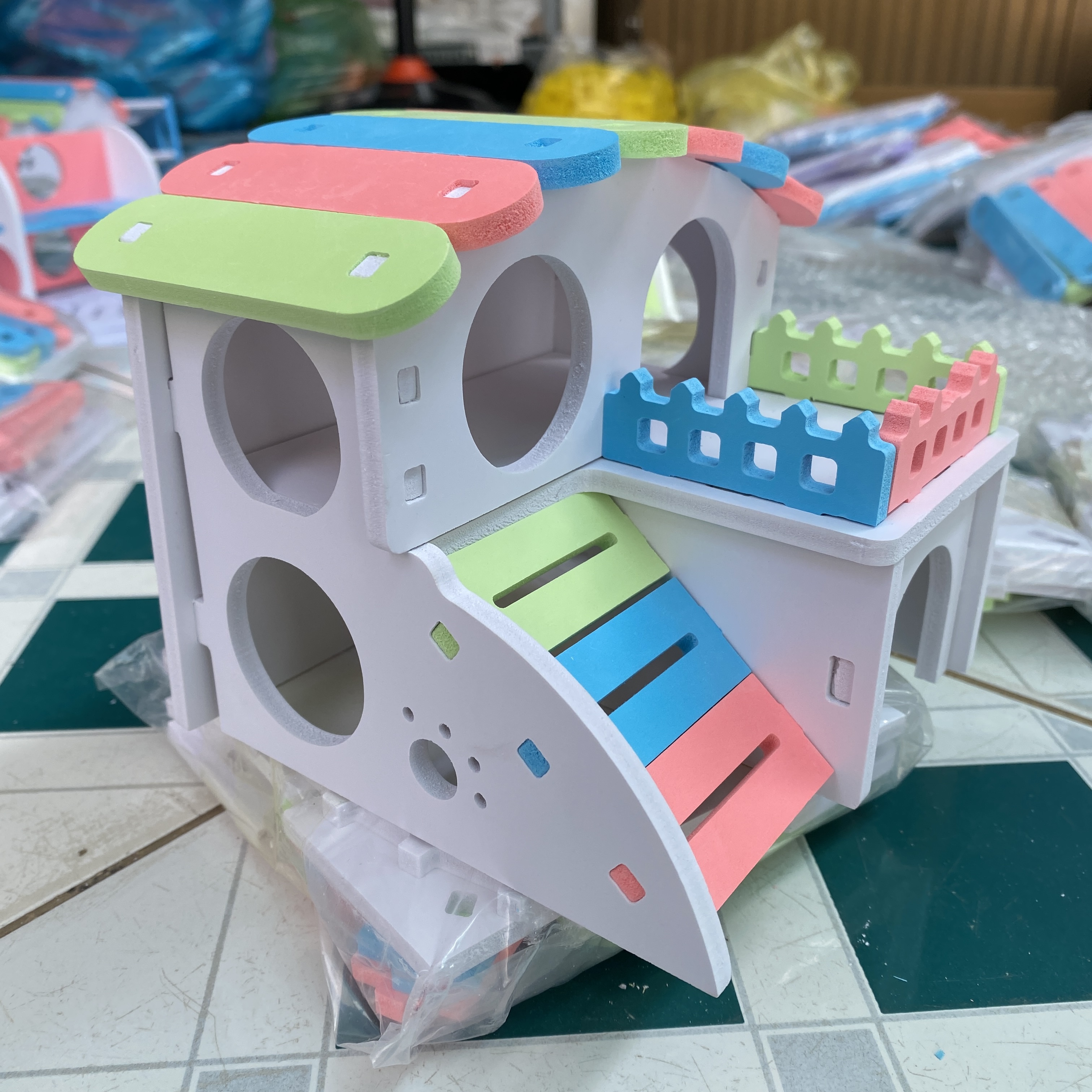 Nhà Hamster Biệt Thự 2 Tầng