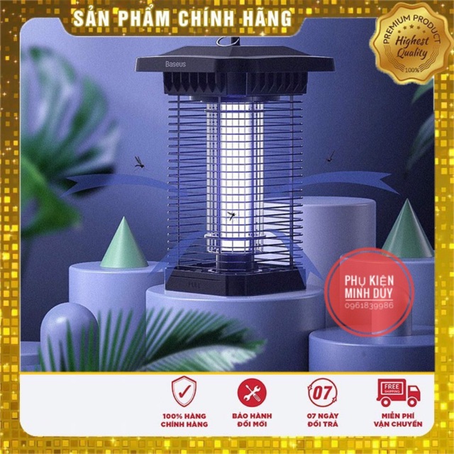 Đèn bắt muỗi ngoài trời Baseus Pavilion Courtyard Mosquito Killer 🍀