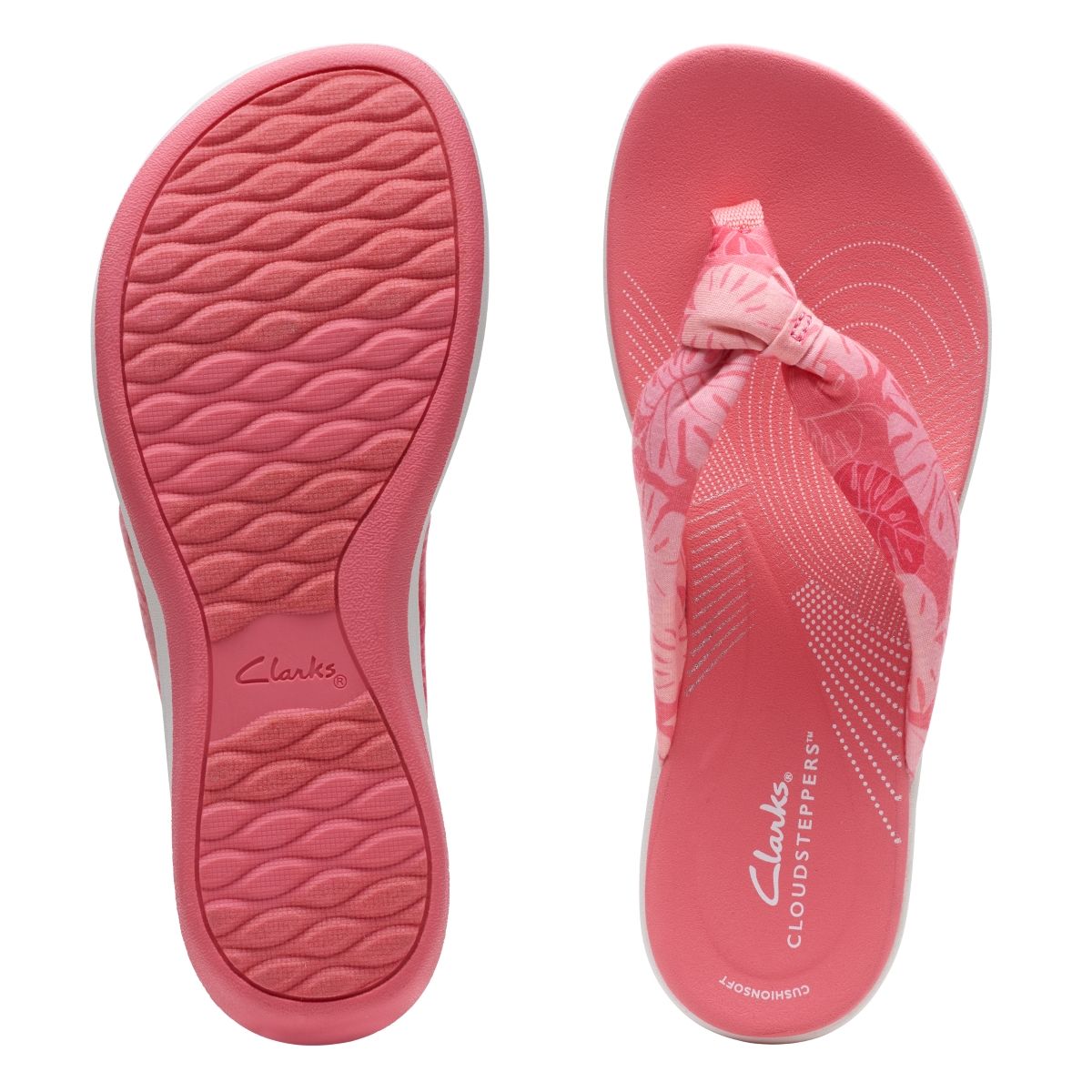 Dép Xỏ Ngón Vải Nữ Clarks - Arla Glison