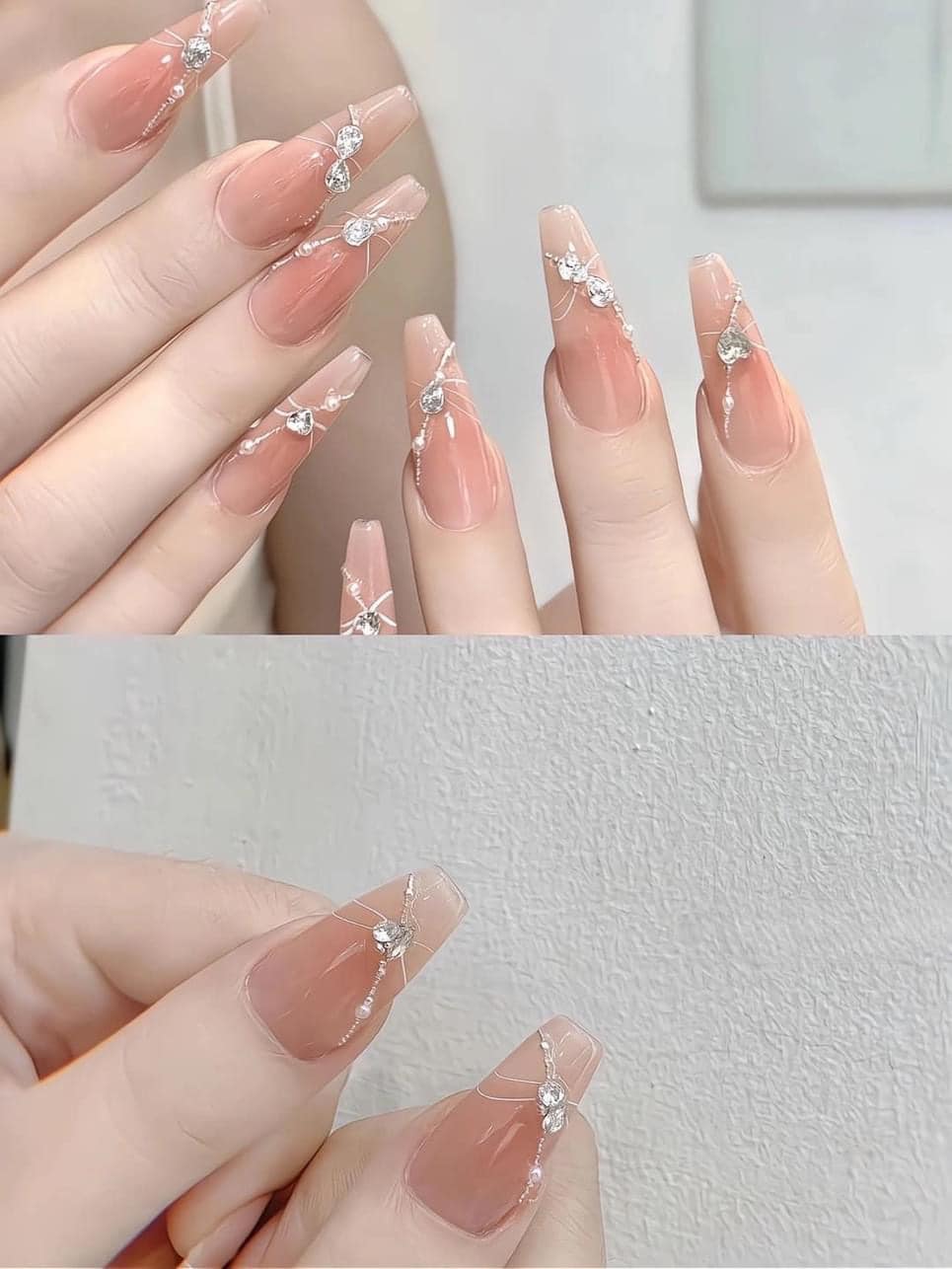 Nailbox (móng giả) thiết kế chất lượng kèm Keo (10 móng)