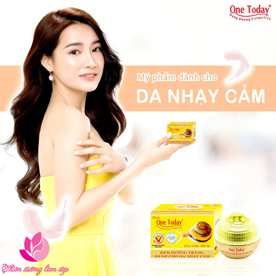 Kem dưỡng trắng dành cho da nhạy cảm ONE TODAY - 8g