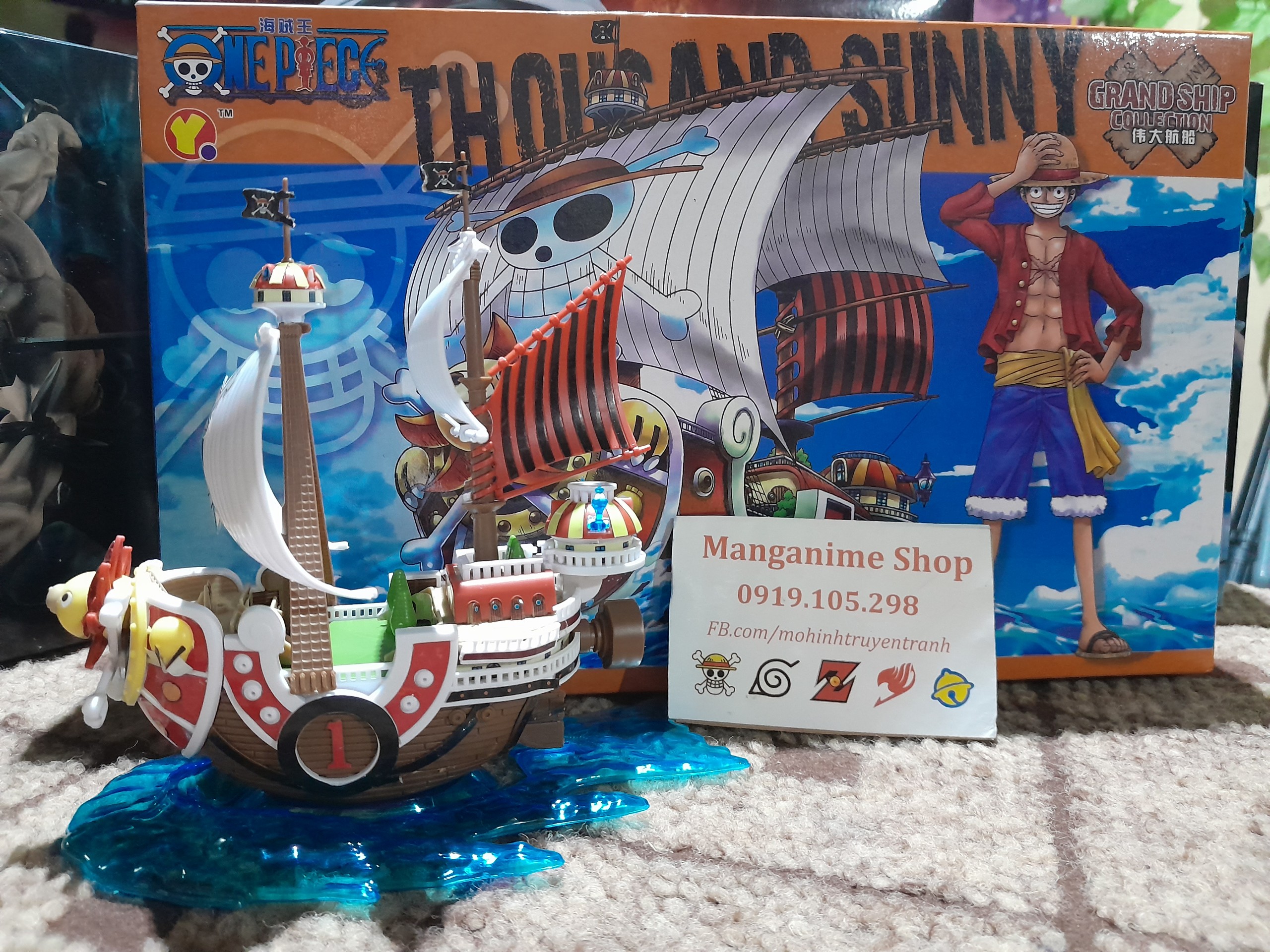 Mô hình lắp ráp tàu Thousand Sunny Onepiece