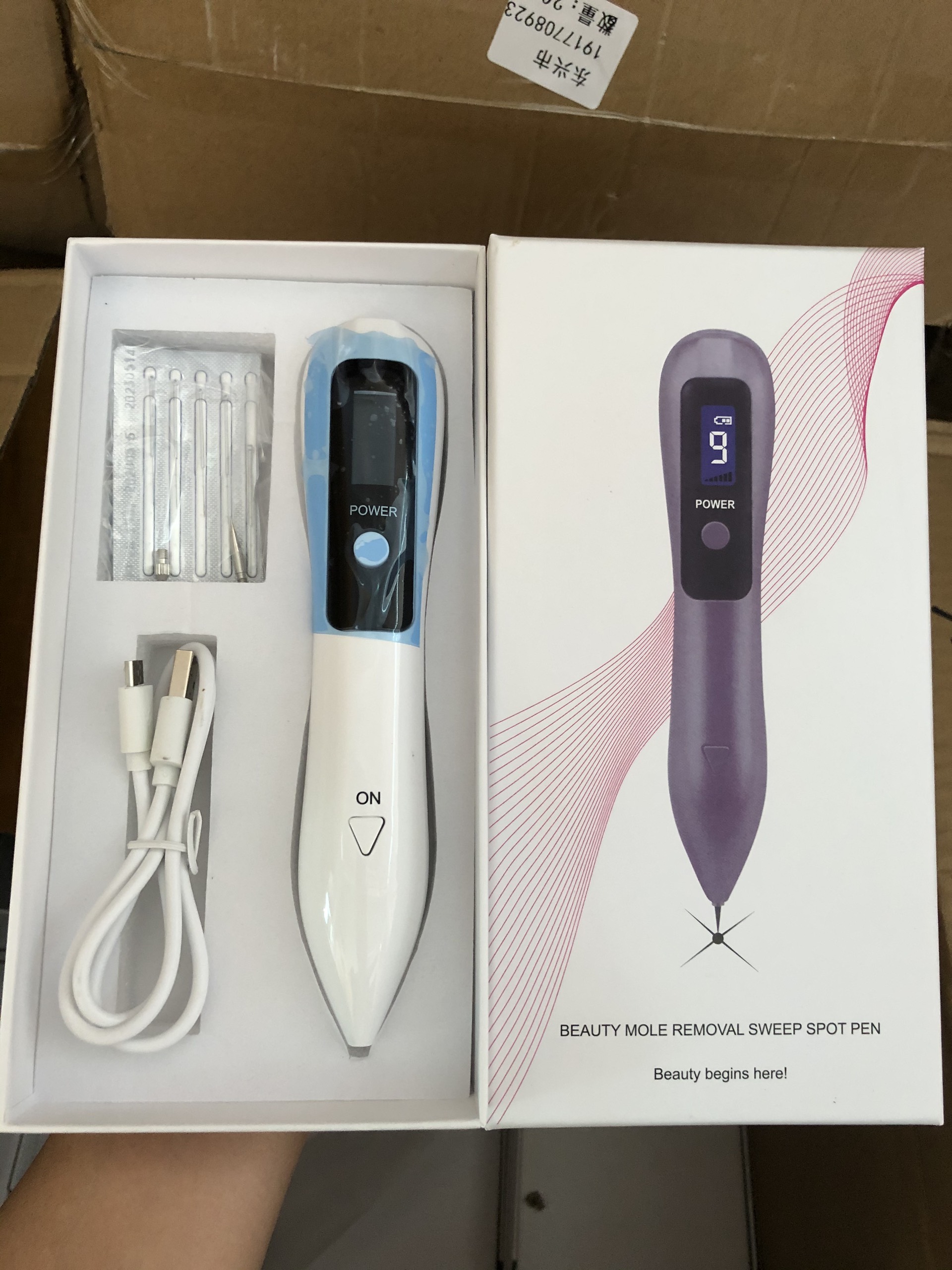Máy Đốt Nốt Ruồi 9 Cấp Độ - Máy Bắn Nốt Ruồi - Máy Đốt Mụn Thịt
