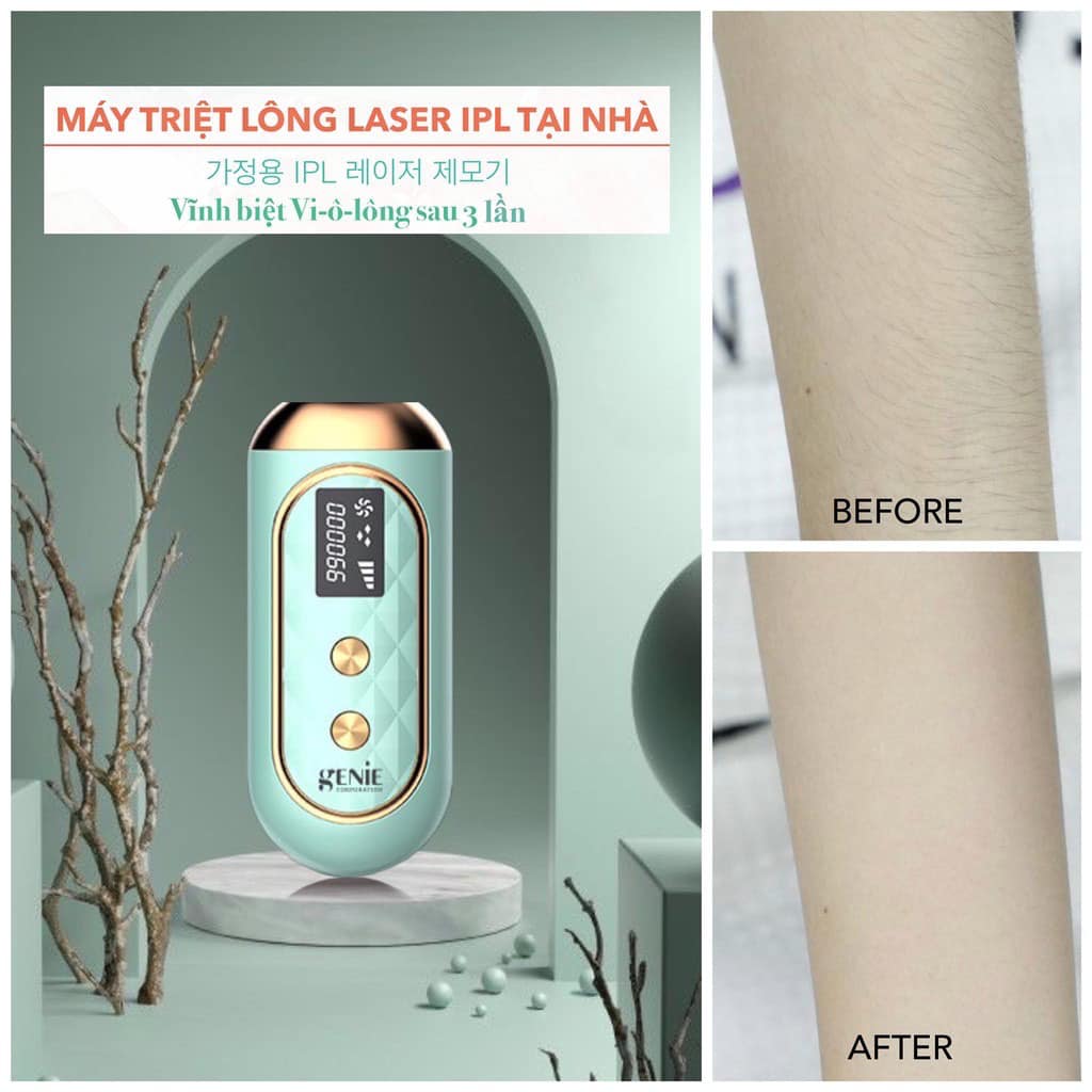 [HCM]Máy triệt lông tai nhà GENIE - Hàn Quốc