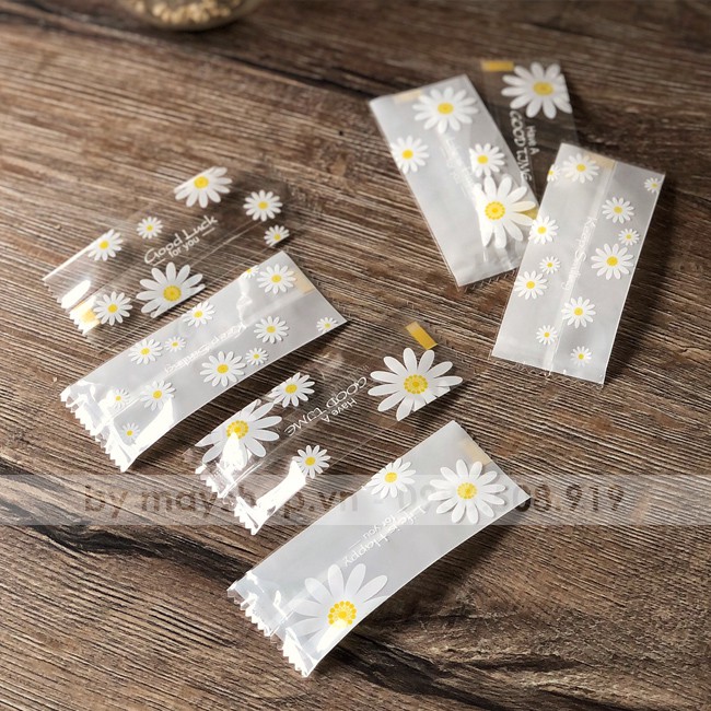 100 Túi kẹo nougat Cúc họa mi/ TK28