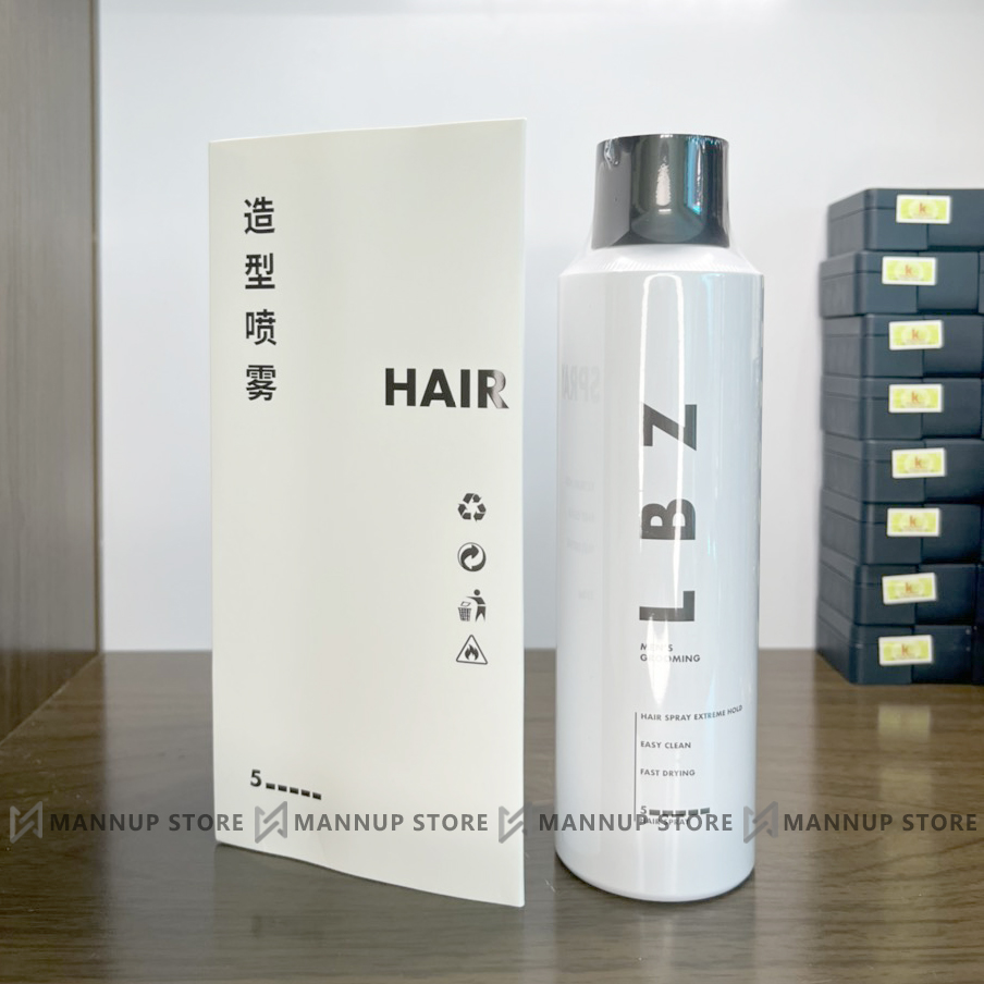 [HCM]Gôm Xịt Tóc Tạo Kiểu Tóc LBZ Hair Spray 250ml