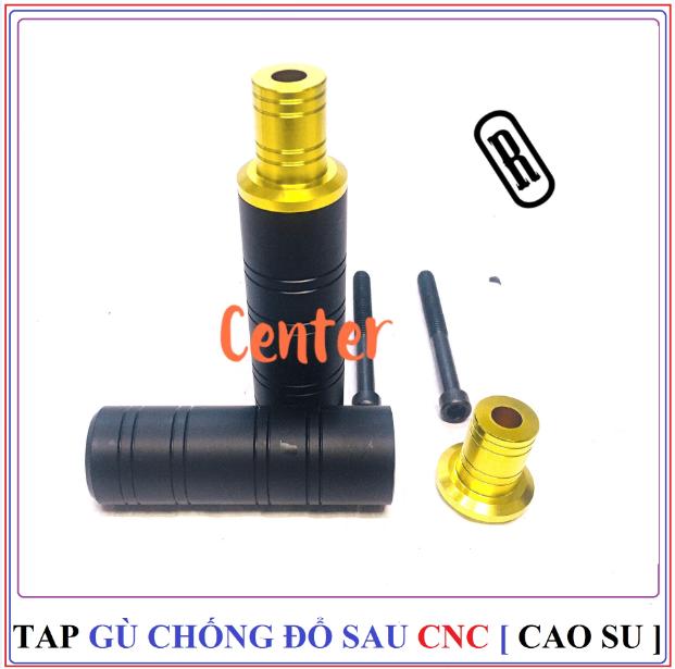 [ TAP Màu Đen ] Gù chống đổ sau cao cấp CNC & Cao su ABS