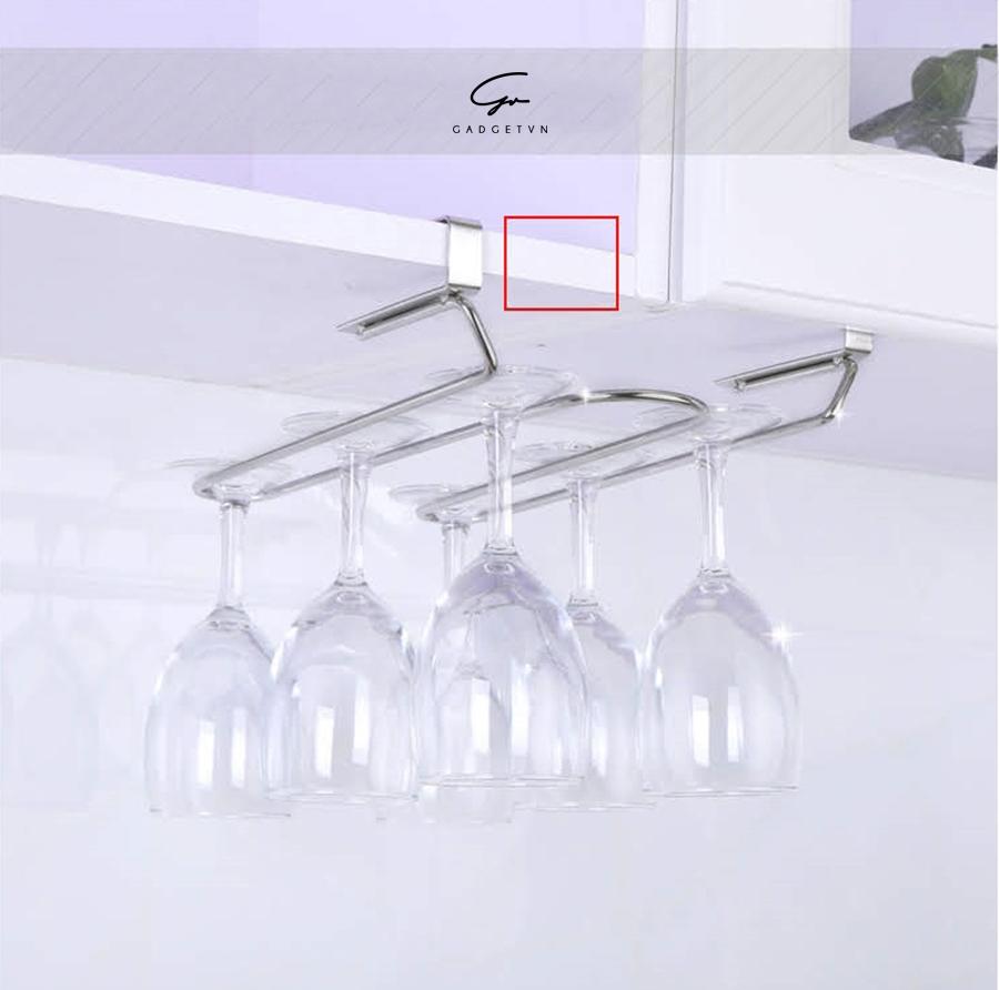 Giá treo ly quầy bar 2.0
