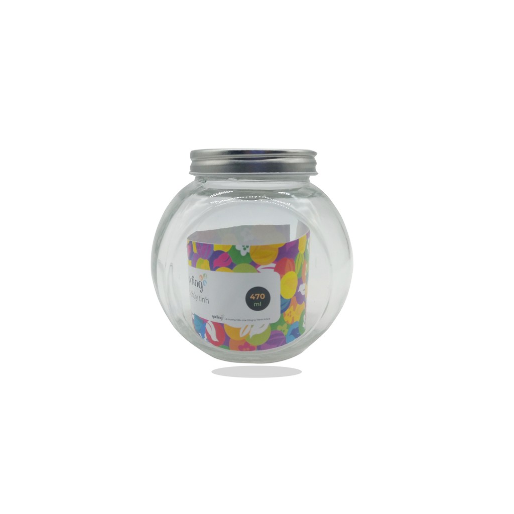 Hủ thủy tinh 470 ml