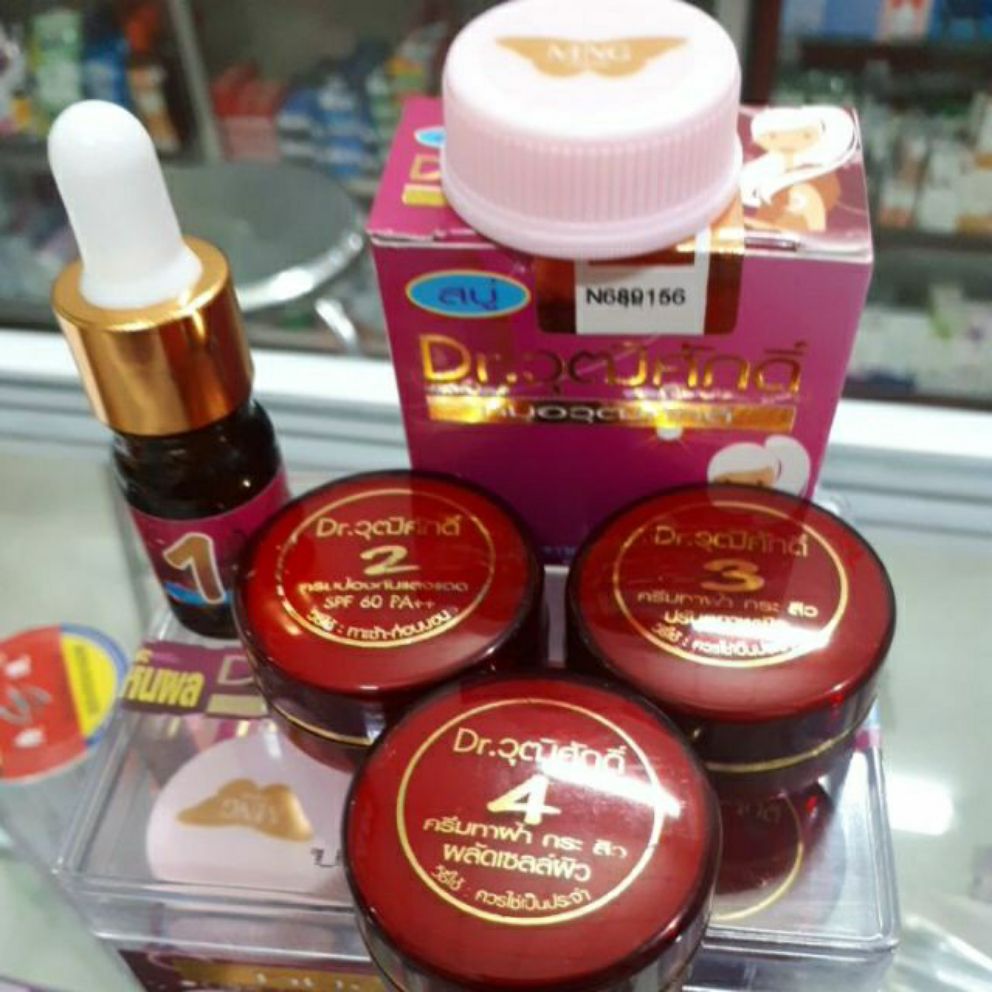 [HCM]Combo Bộ Kem 5 món  Loại Bỏ Nám Và Sạm Da Yanhee Thái Lan