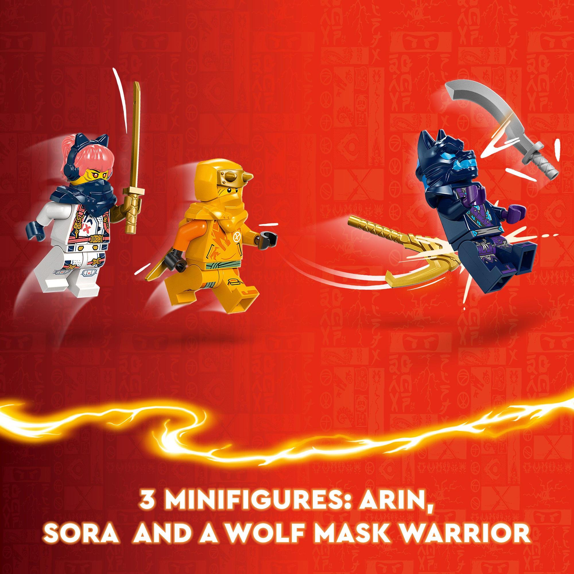 LEGO NINJAGO 71810 Đồ chơi lắp ráp Rồng con Riyu (132 chi tiết)