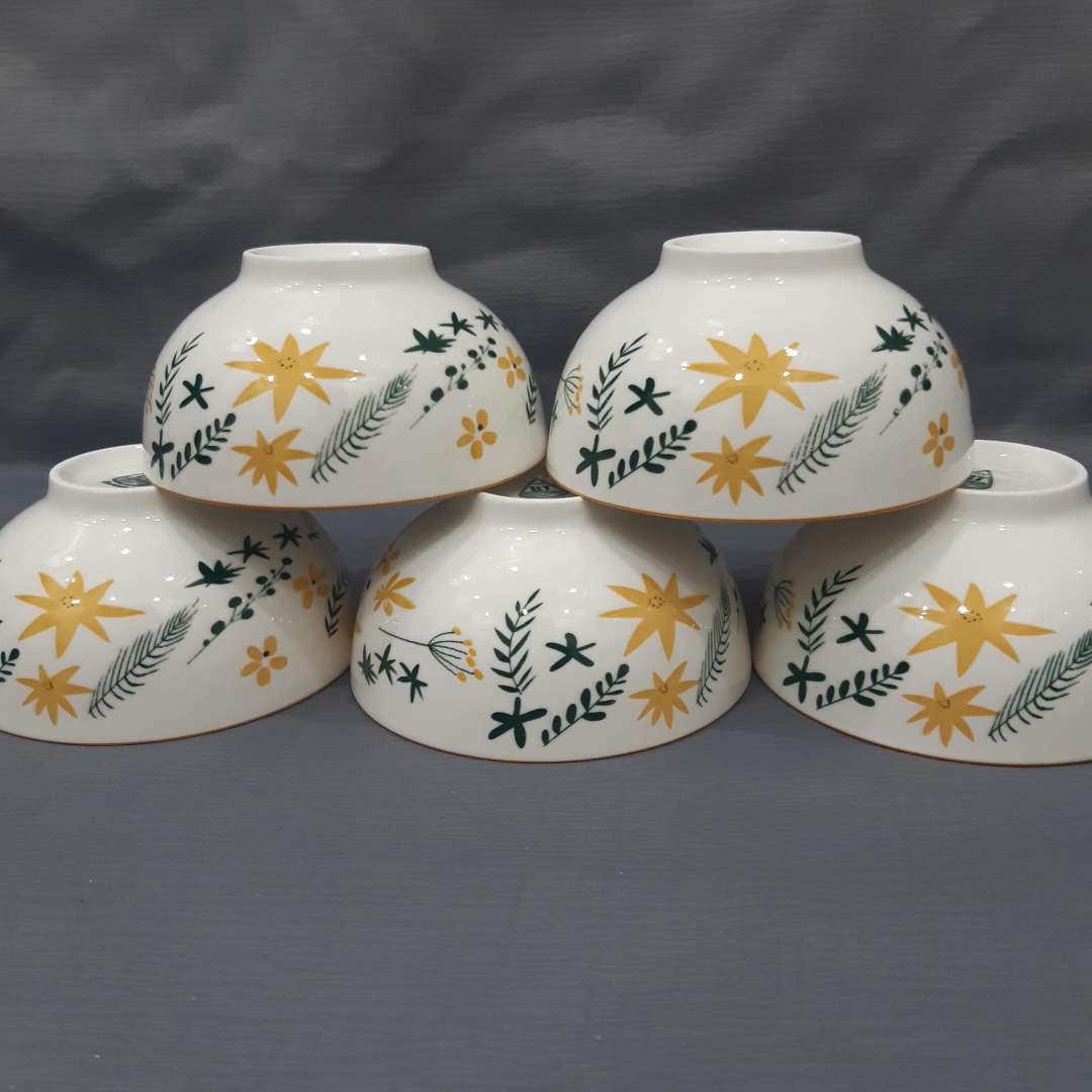 BỘ CHÉN SAO BIỂN Chén ăn cơm 11.5cm (Có 2 phân loại: Bộ 5 chén và bộ 10 chén)