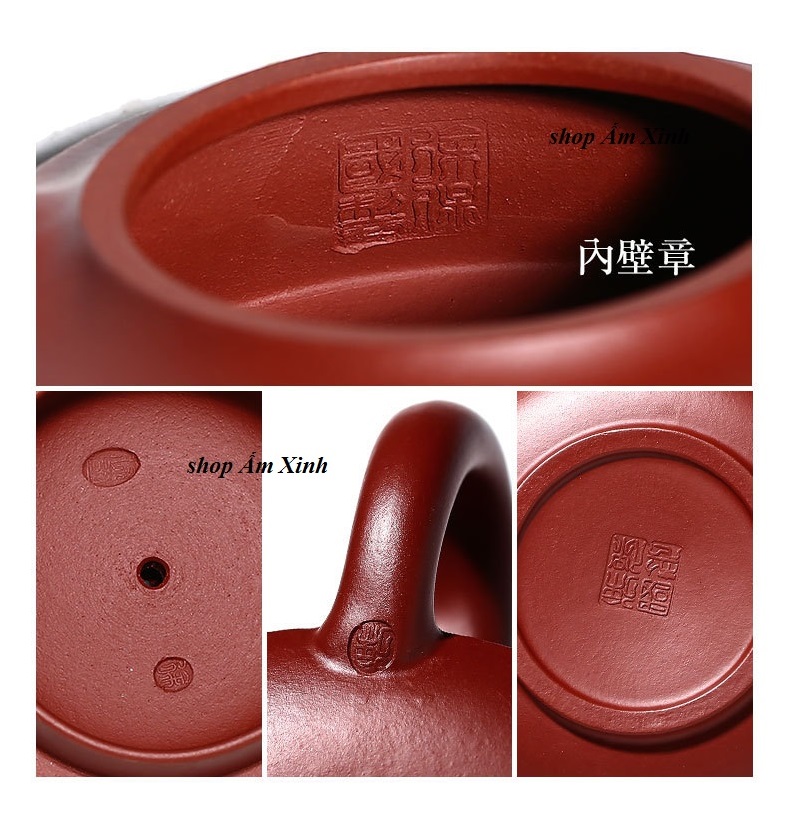Ấm Tử Sa Nghi Hưng Trâu Bàn 120 ml