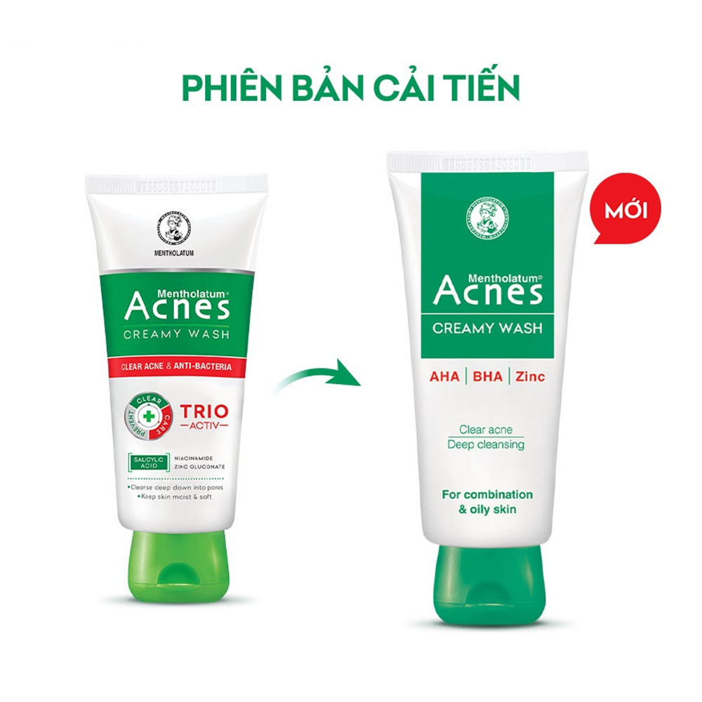 Kem Rửa Mặt Ngăn Ngừa Mụn Acnes 50g