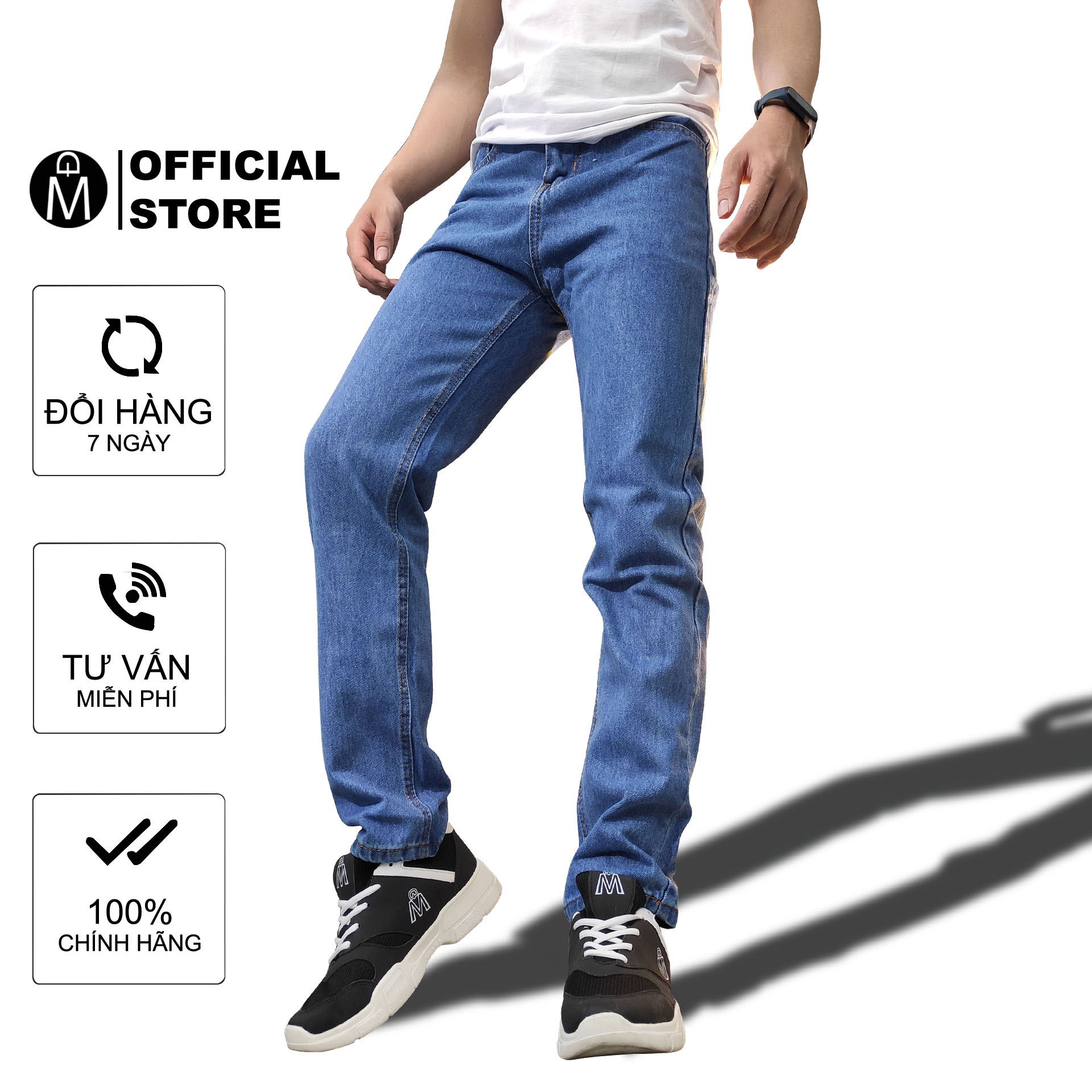Xưởng may quần jean nam giá sỉ, rẻ nhất TPHCM | jeantienmai.com