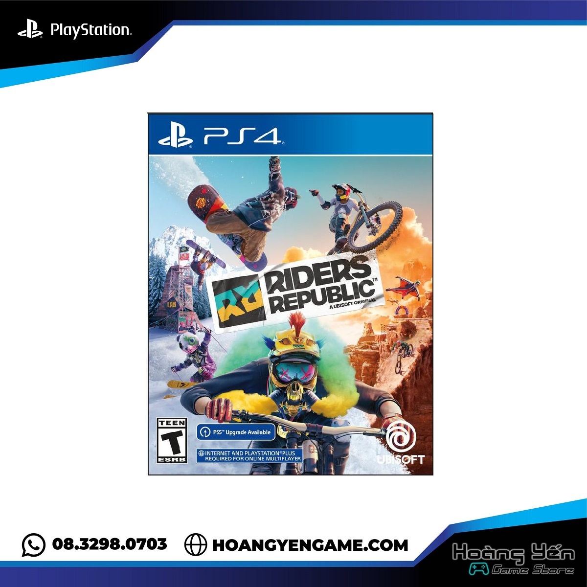 Đĩa Game Ps4 Riders Republic