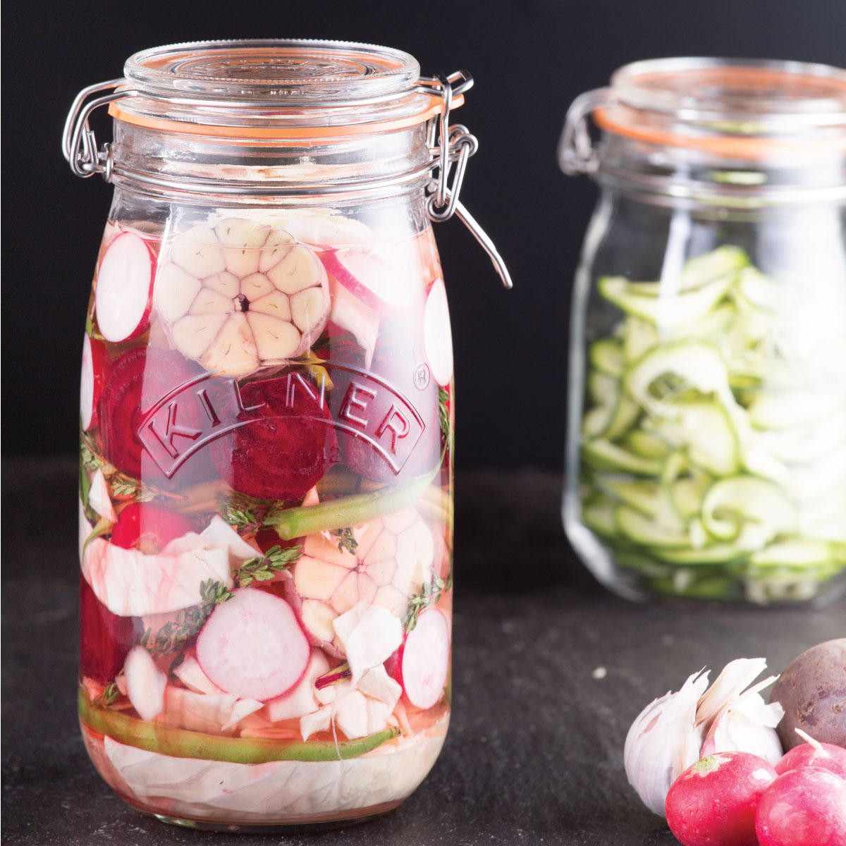 Kilner - Hũ thủy tinh tròn