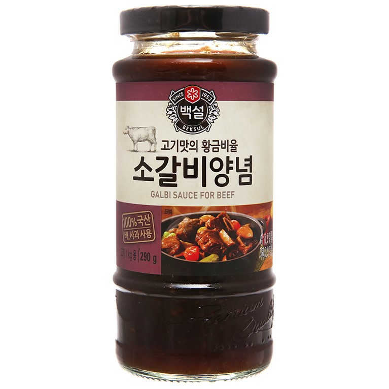Sốt ướp thịt nướng bò / heo Beksul (290g)