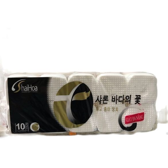 (COMBO 2 BỊCH) GIẤY VỆ SINH HẢI HOA 10 CUỘN 3 LỚP