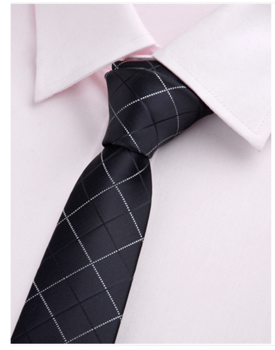 [HCM]Cà vạt nam 5cm thắt sẵn- cavat lười chú rể kiểu dáng hàn quốc Giangpkc Giangpkc