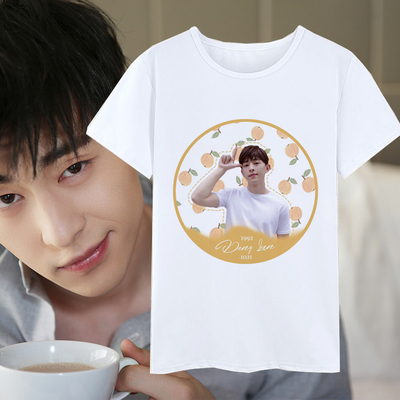 Áo thun nam nữ in hình ngôi sao Đặng Luân vải mềm mịn thoáng mát dành cho fan