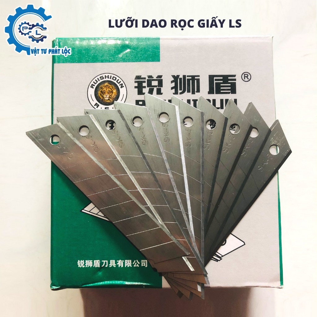 Lưỡi dao rọc giấy (10 lưỡi)