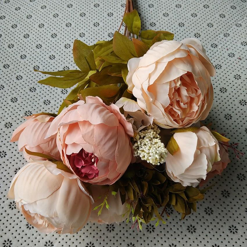 Hoa Giả - Chùm Mẫu Đơn Paeonia Cao Cấp
