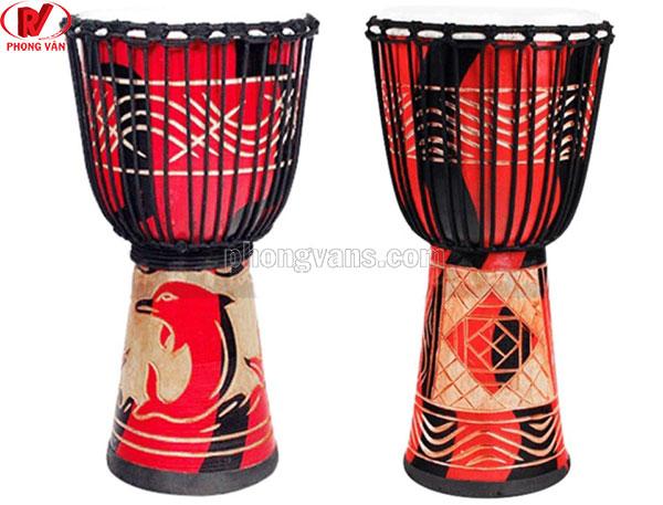 [HCM]Trống vỗ tay Châu Phi djembe gỗ 10 inch