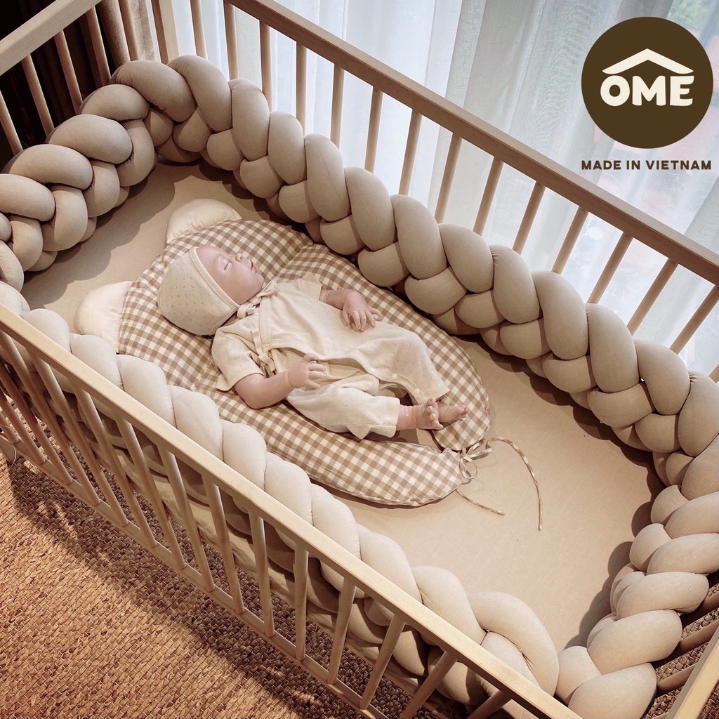 Gối chặn vỏ đỗ tai gấu 2in1 OME cao cấp