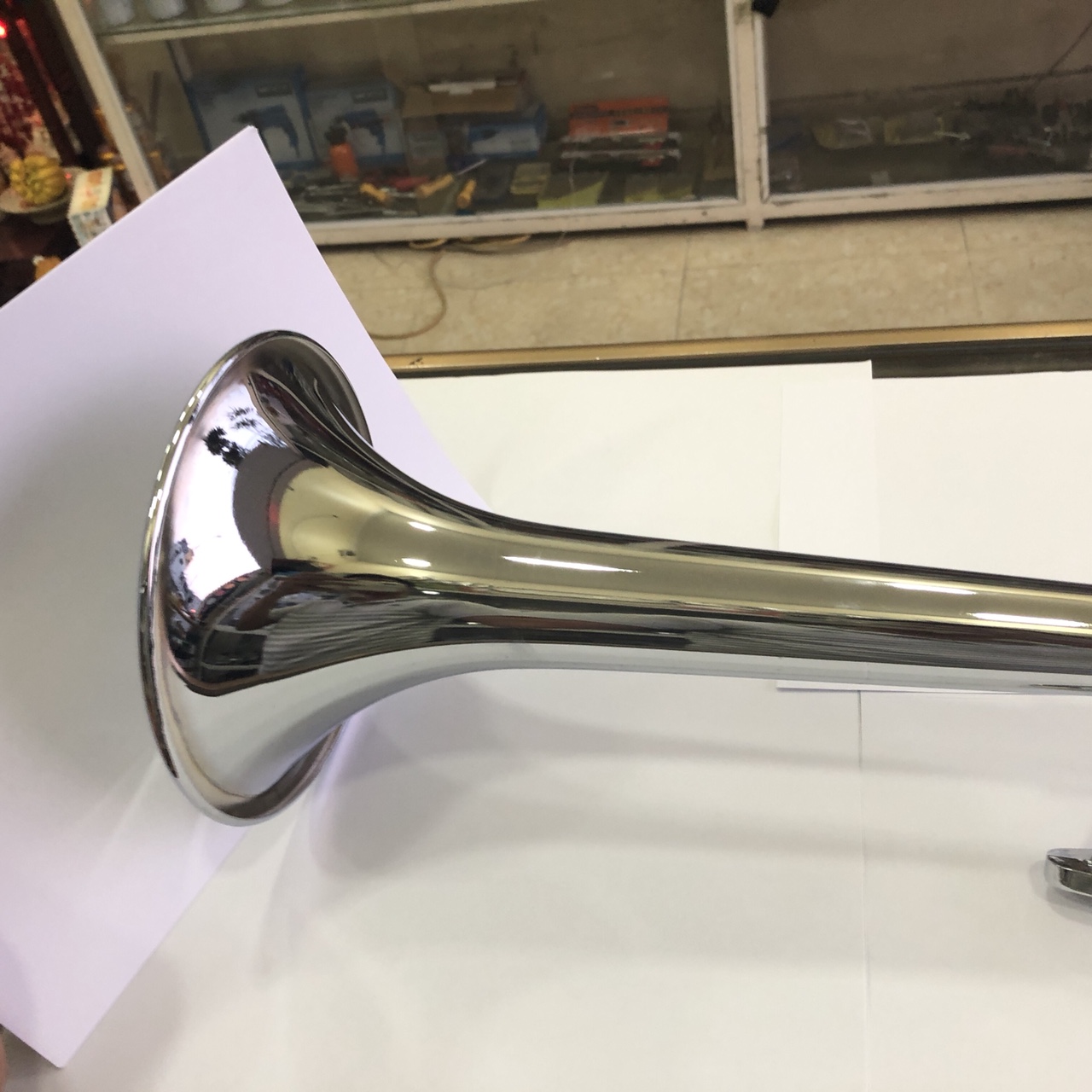 Còi hơi dài 100cm mạ chrome