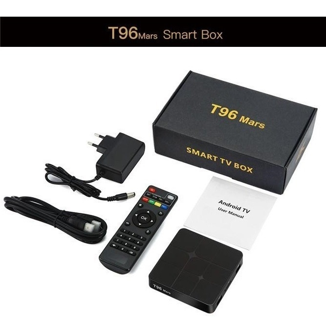 Android Tivi Box T96 Mars Mini Ram 2GB Rom 16GB Android 7.1.2