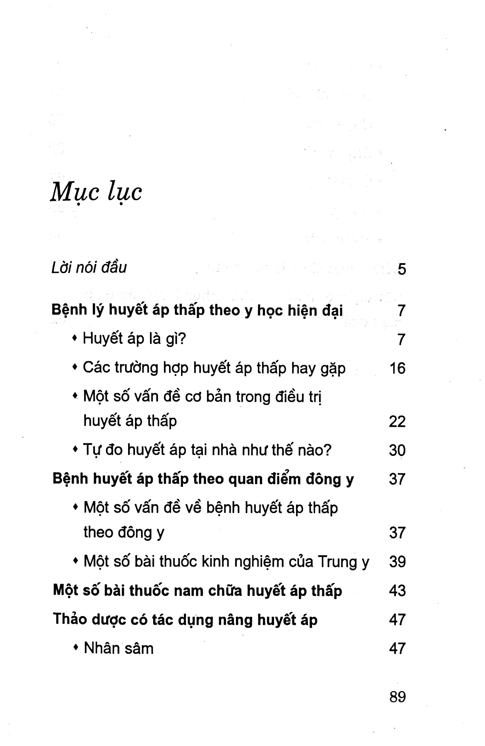 Fahasa - Huyết Áp Thấp Những Điều Cần Biết (Tái Bản 2018)